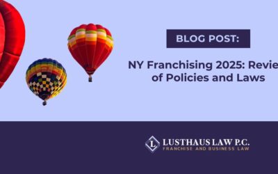 NY Franchising 2025: Review of Policies and Laws
