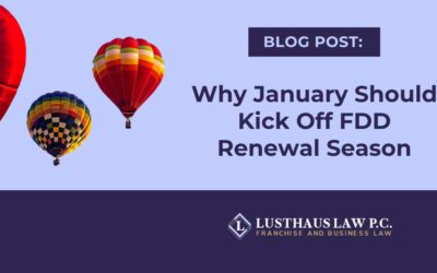 Why January Should Kick Off FDD Renewal Season