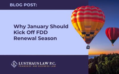 Why January Should Kick Off FDD Renewal Season